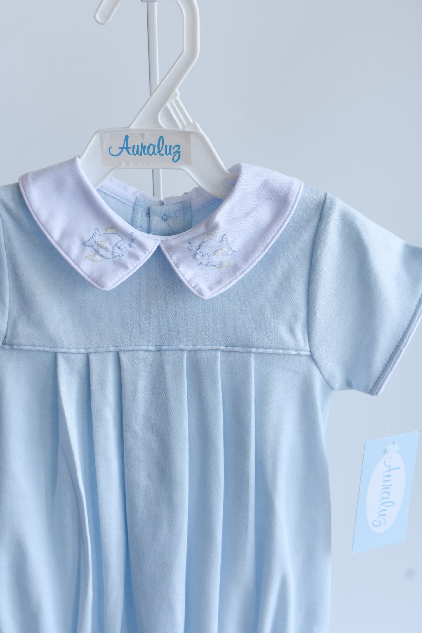 Fishy Fun Blue Knit Bubble