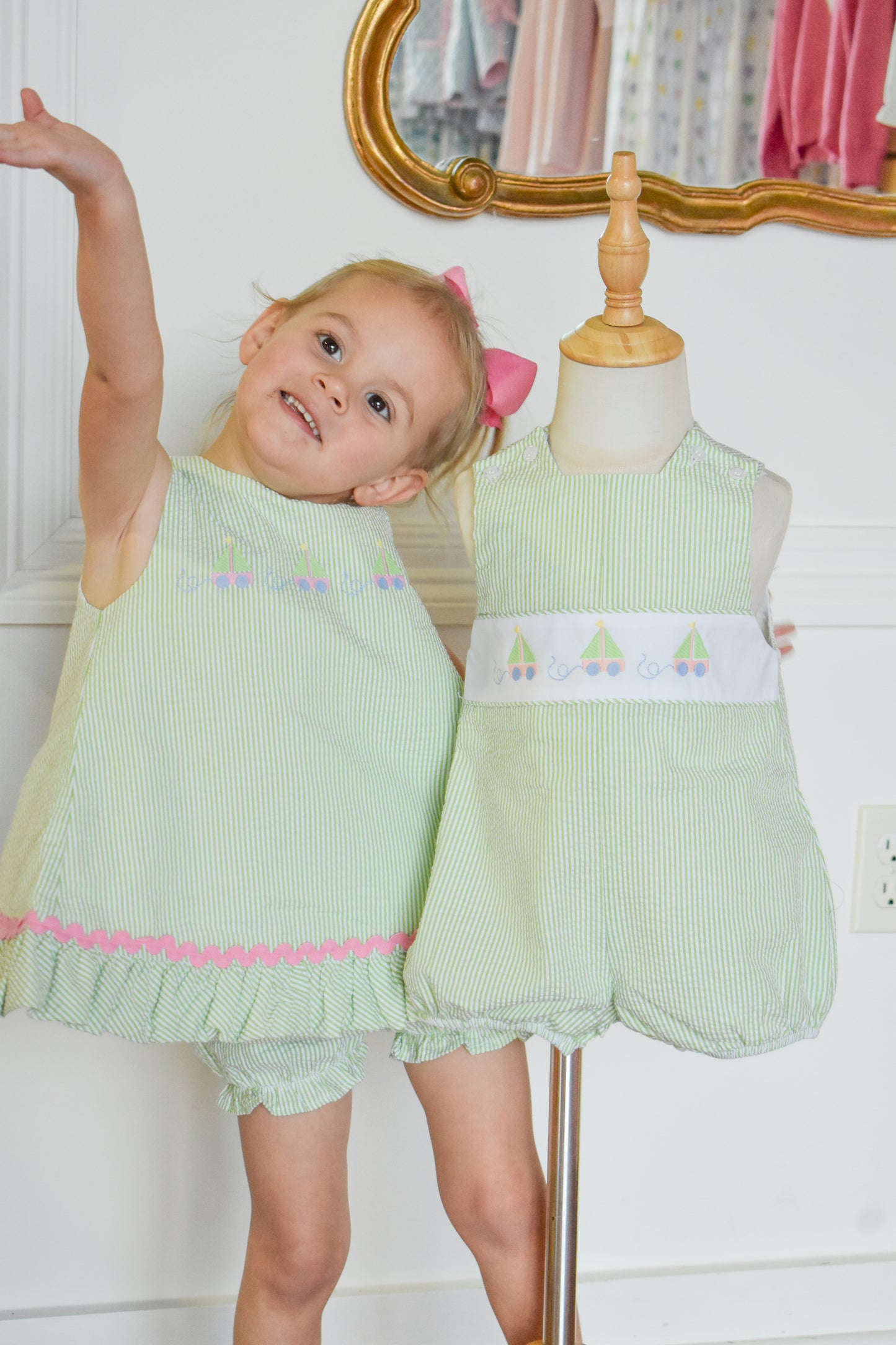 Portside Playtime-Angel Tie Bloomer Set