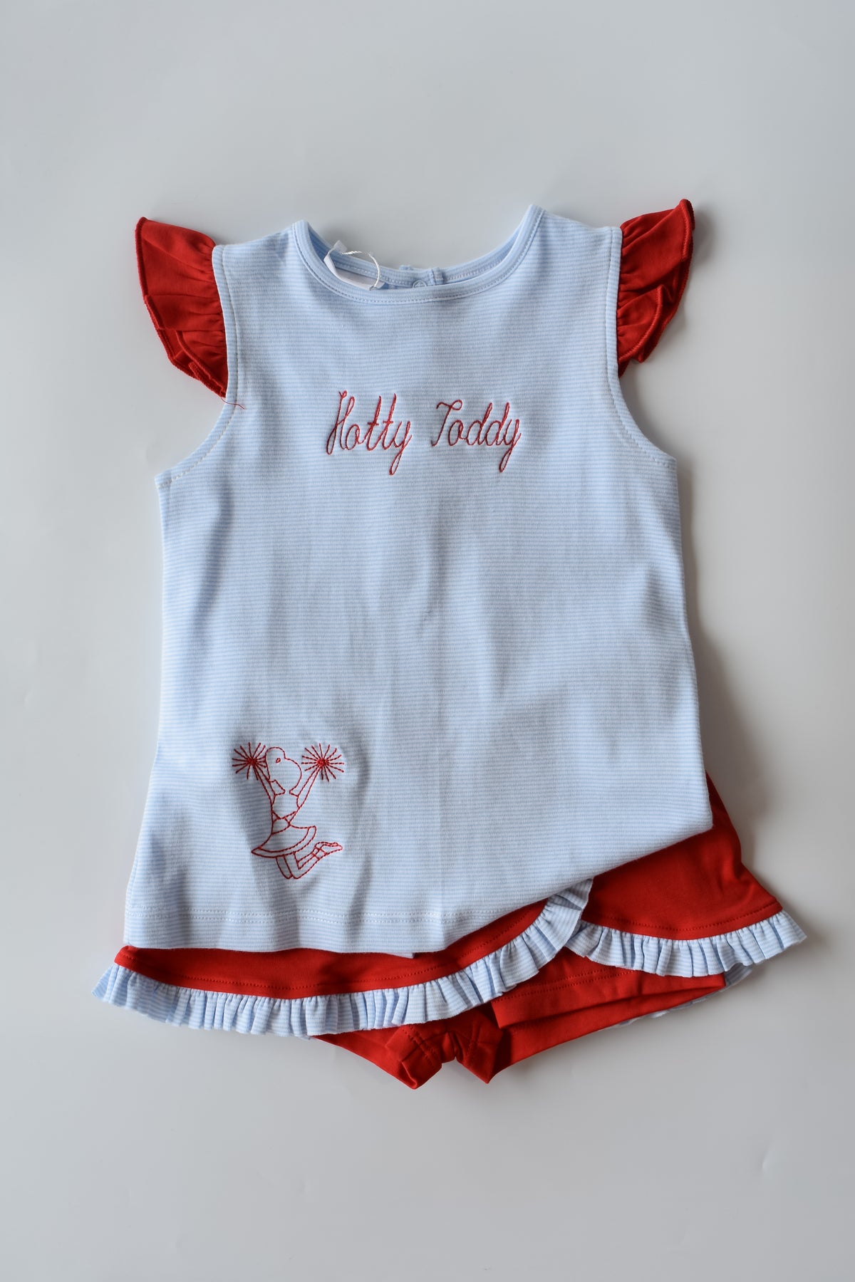 Hotty Toddy Cheerleader Skort Set