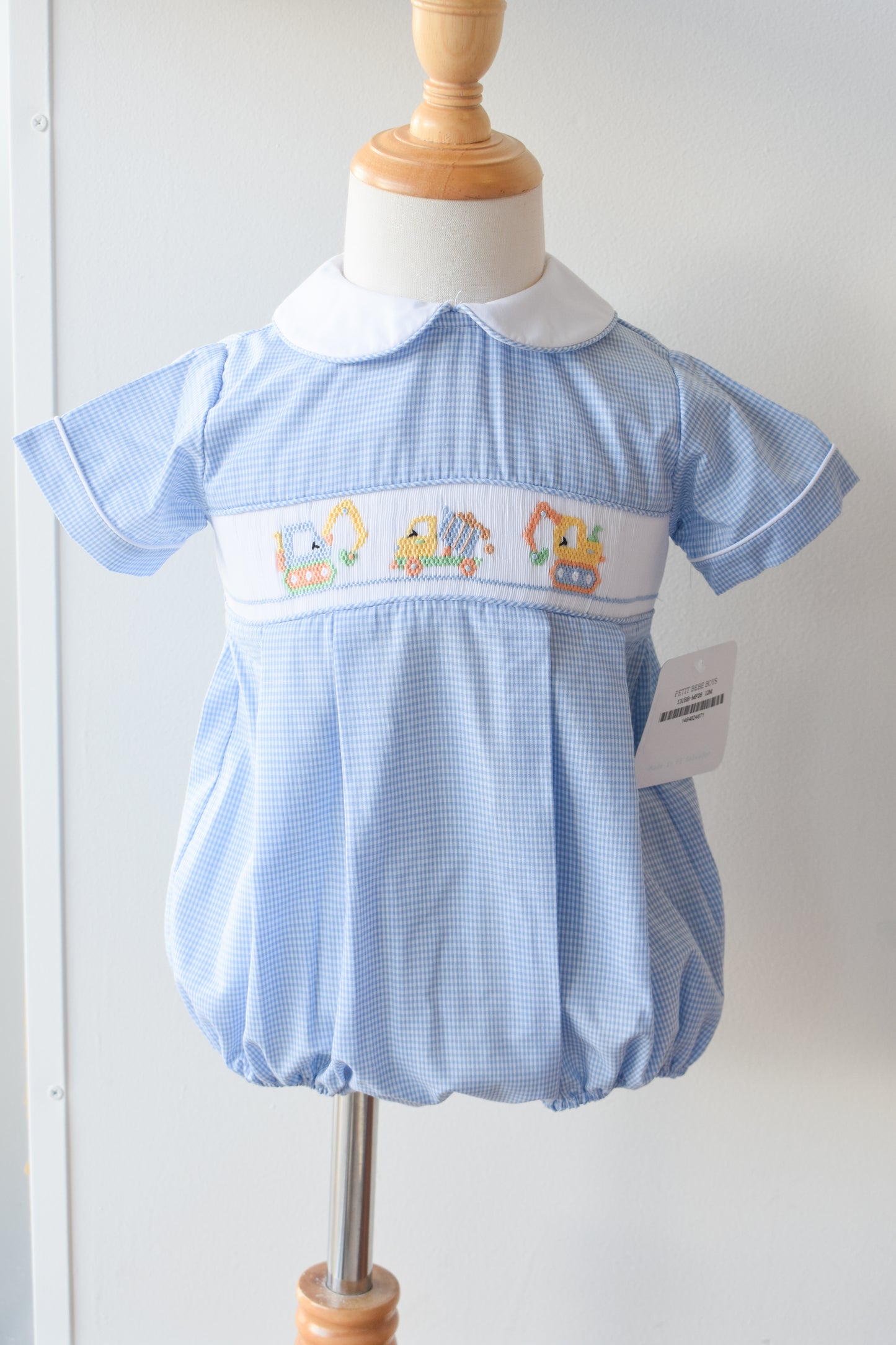 Little Loader Smocked Bubble