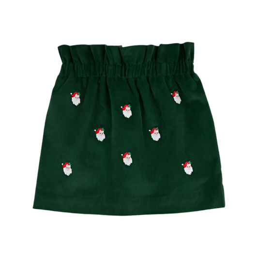 Critter Beasley Bag Skirt-Grier Green Santa
