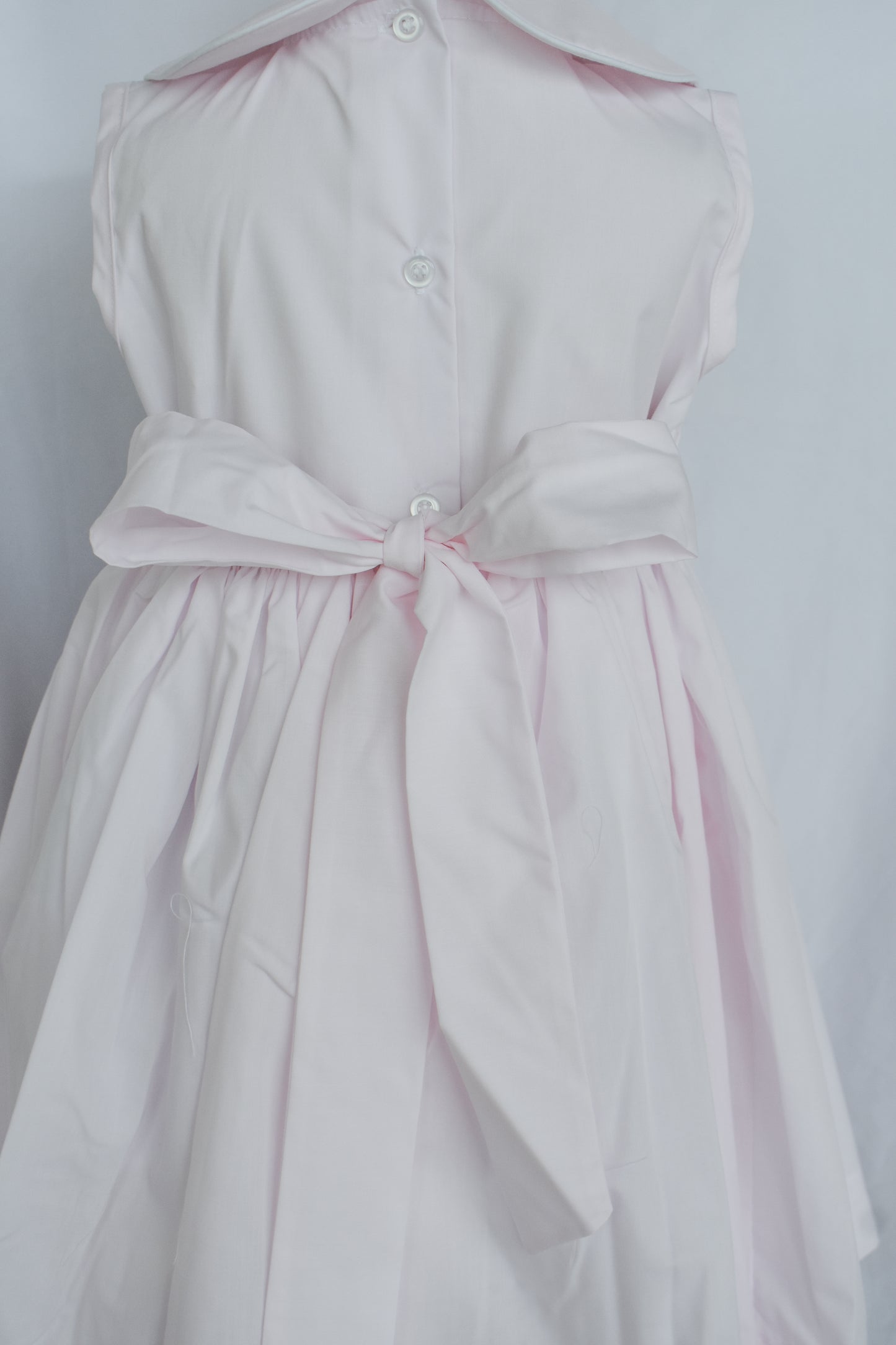 Blush Bouquets Bow Back Dress