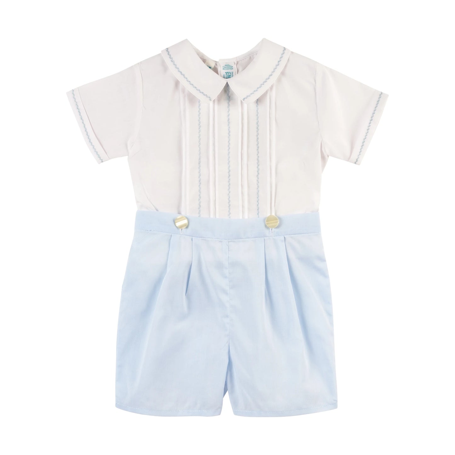 Boy’s Feather Stitched Bobby Suit