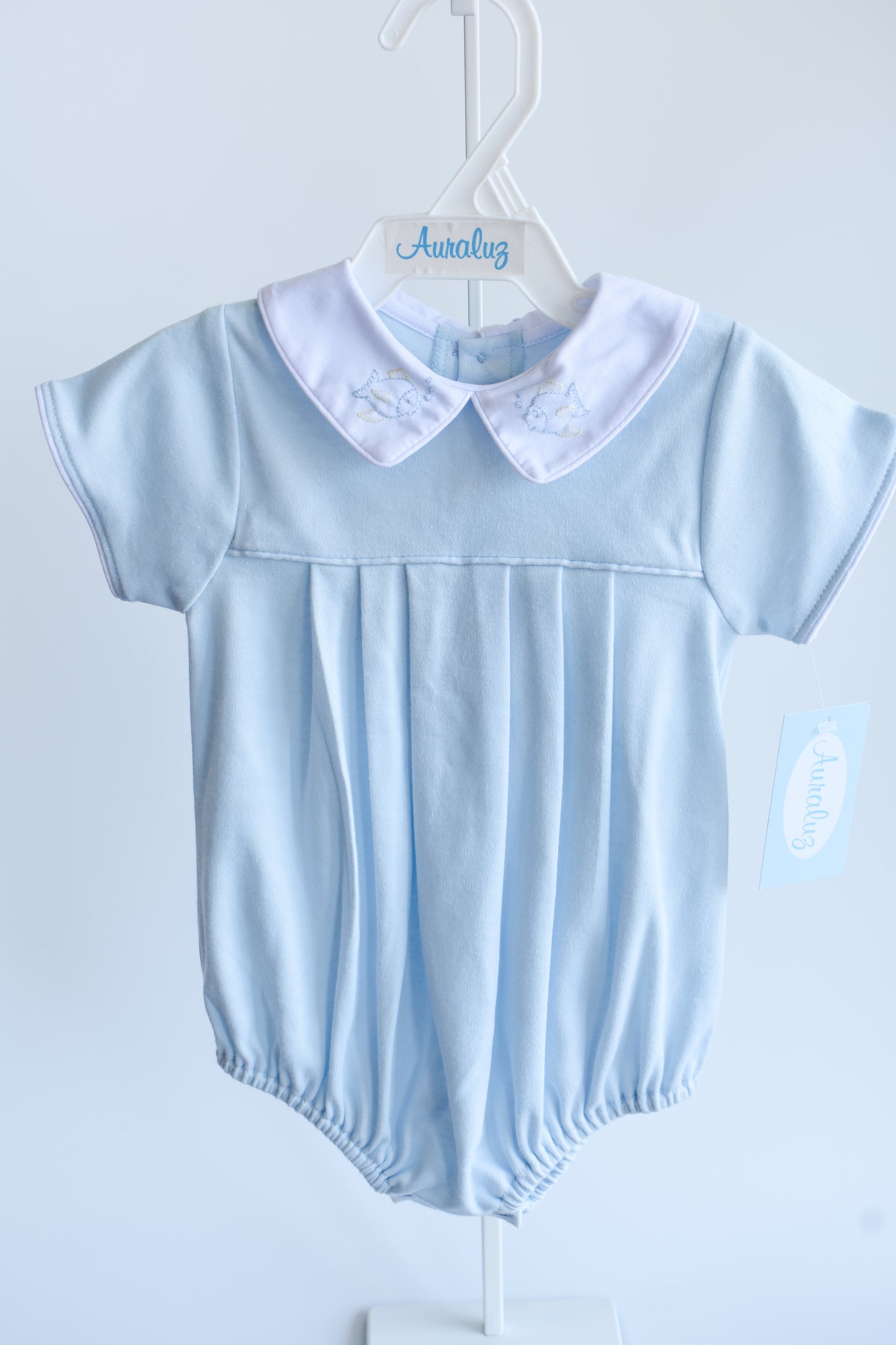 Fishy Fun Blue Knit Bubble