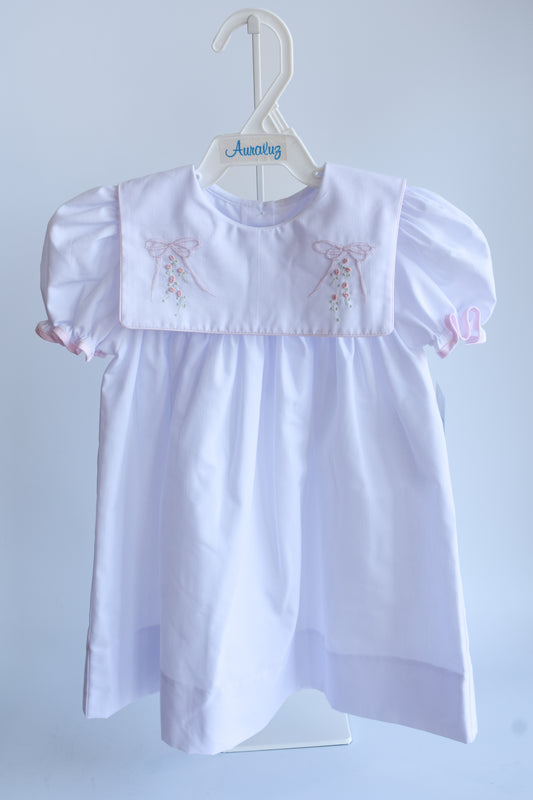 White Blooms Whimsy Dress