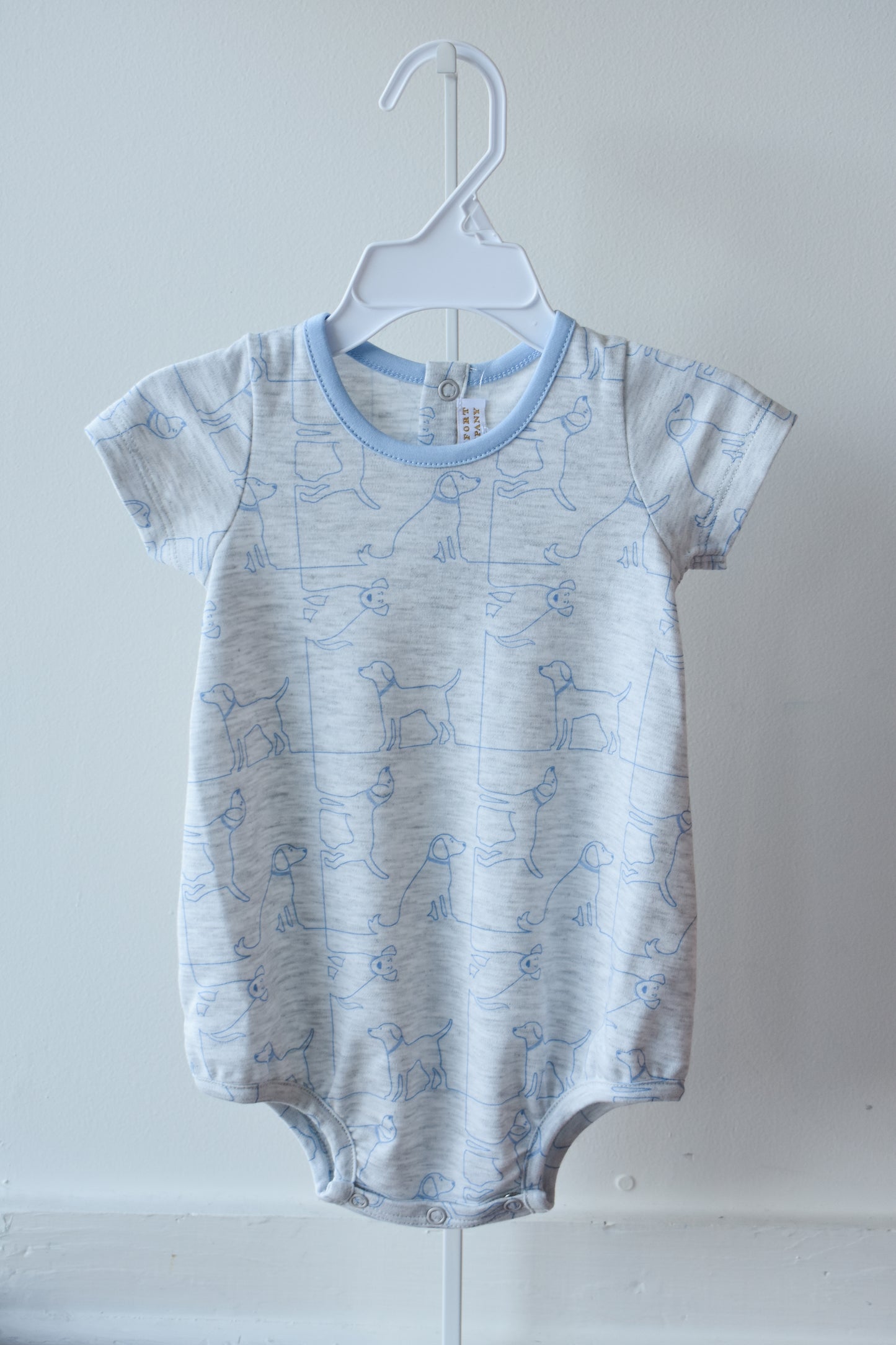 Short Sleeve Patton Play Bubble-Puppy Puzzle