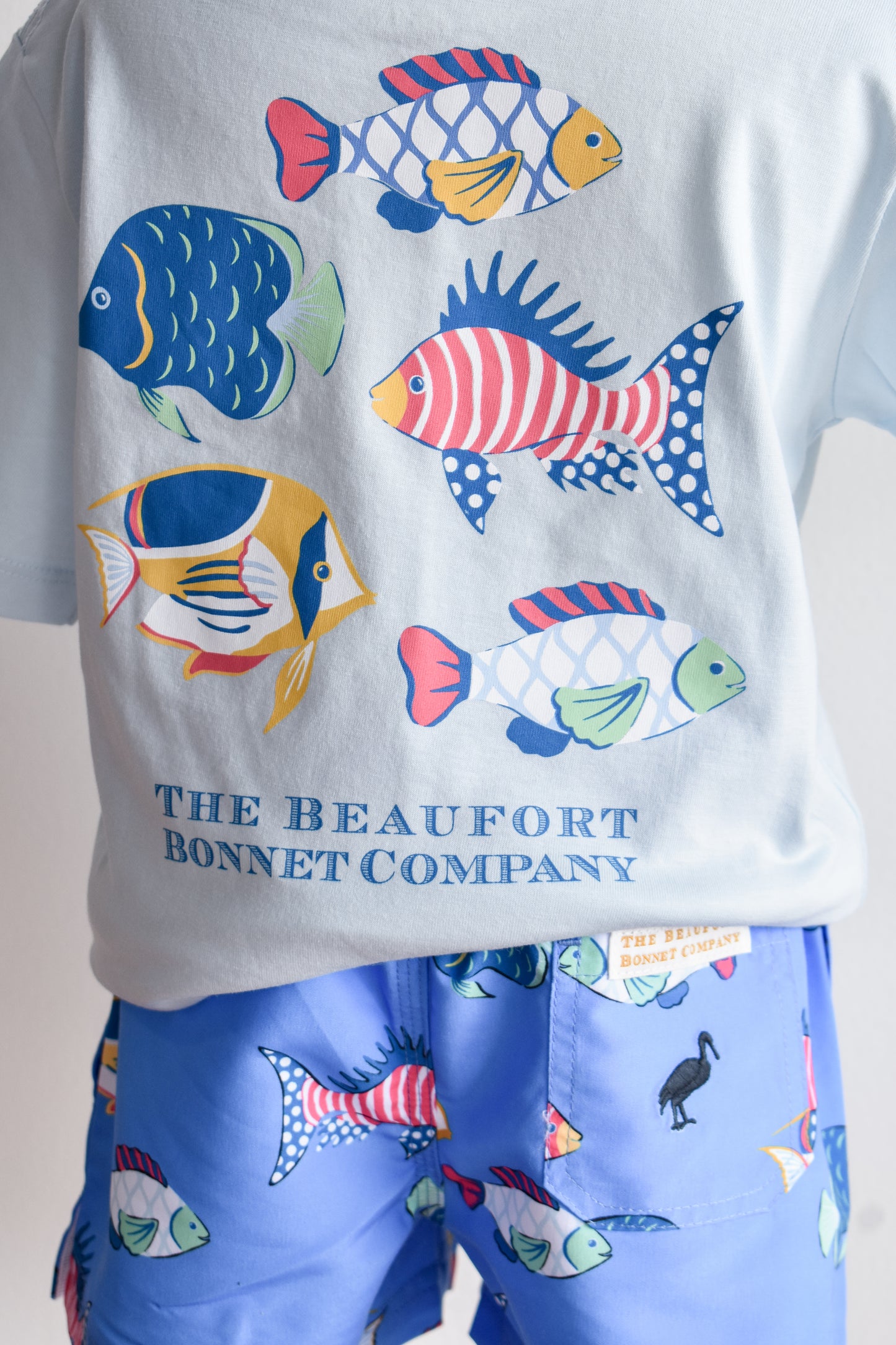Sir Proper’s T Shirt-Buckhead Blue Fishy Fishy
