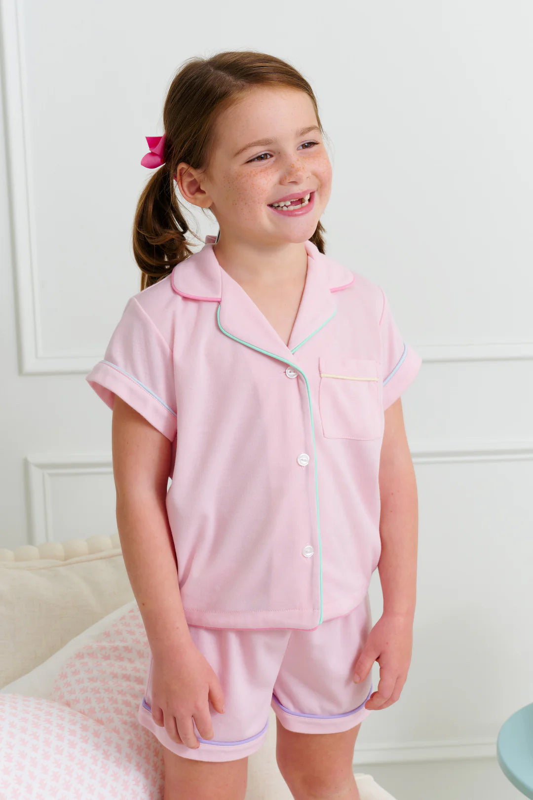 Sarah Powell Sleep Set-Polyet/Palm Beach Pink Pastel Perfection