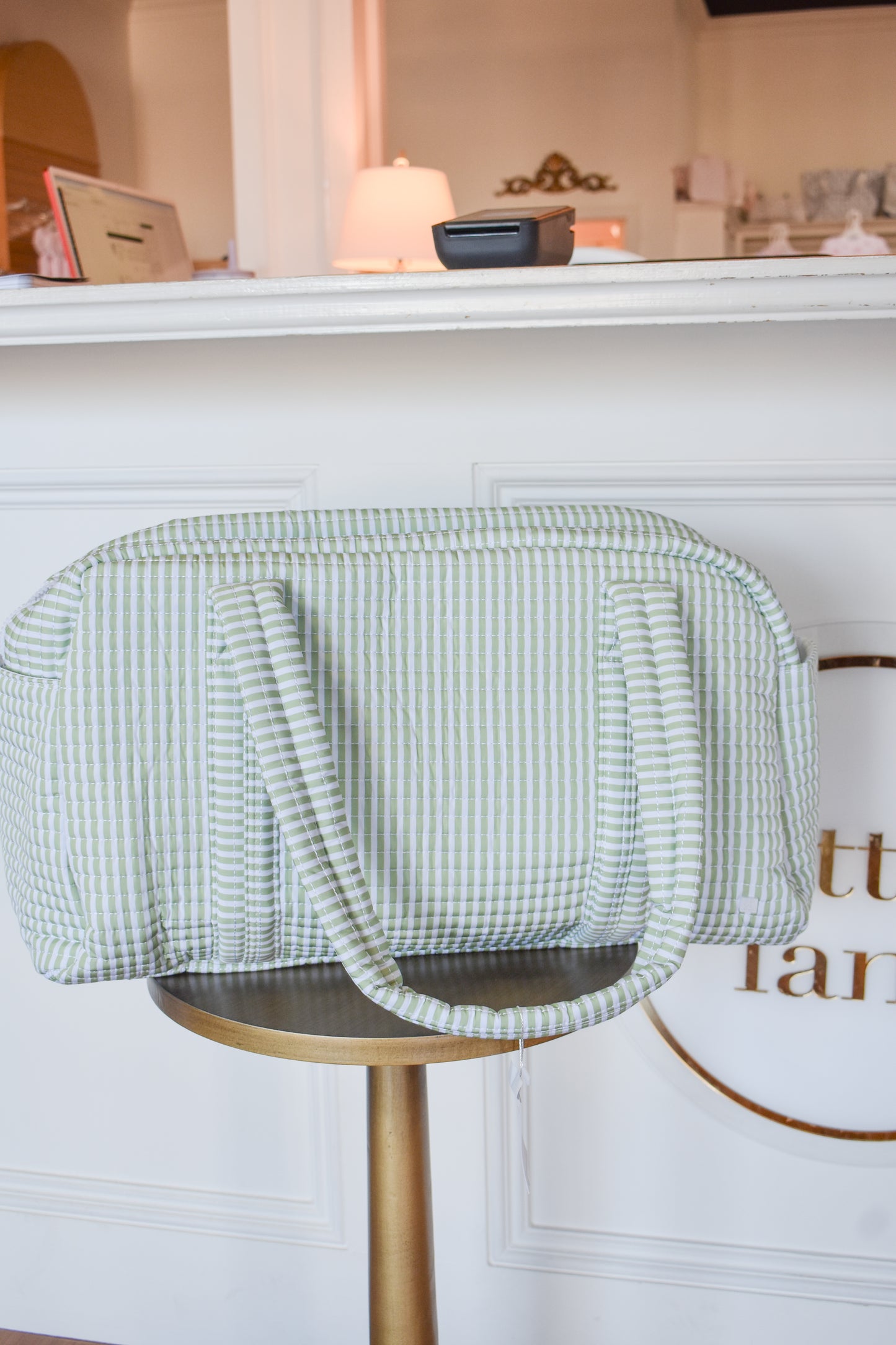 TRVL Quilted Grande Duffel