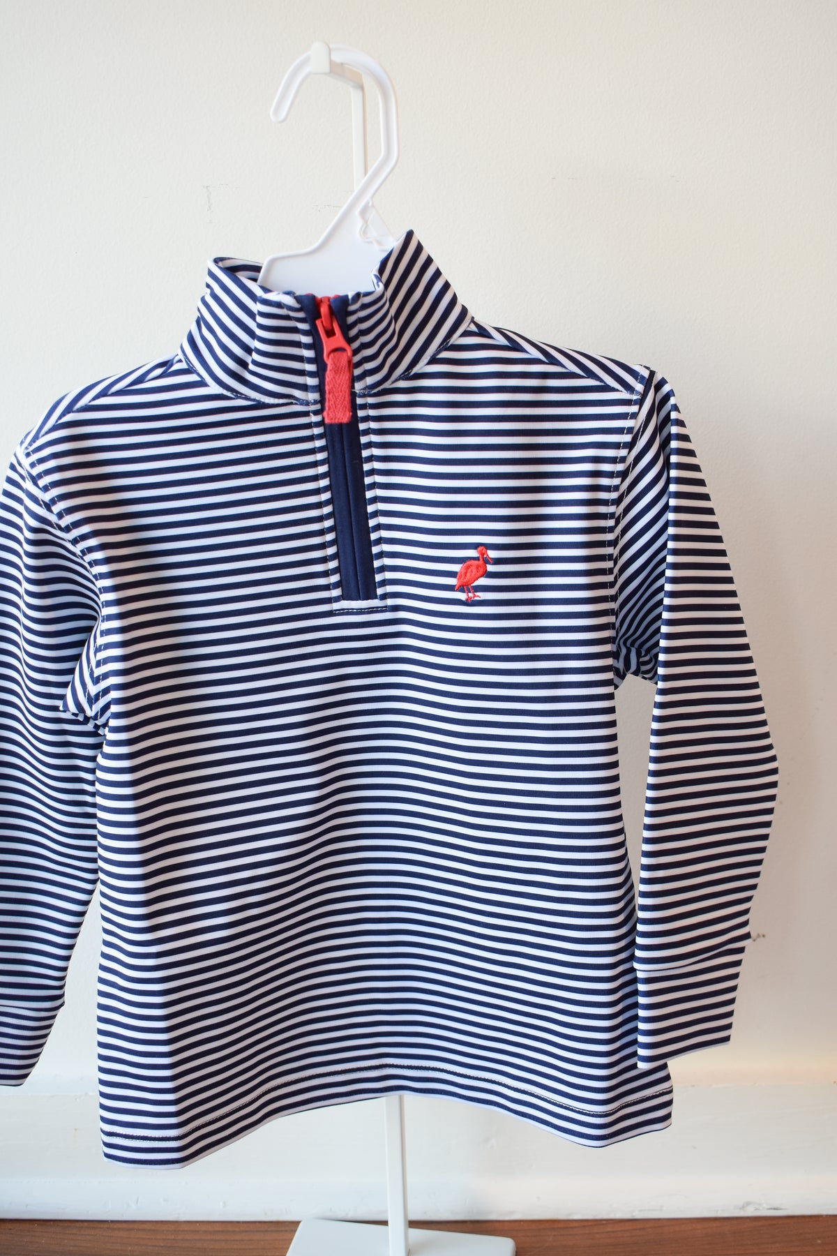 Prepletic Hayward Half Zip-Navy Stripe