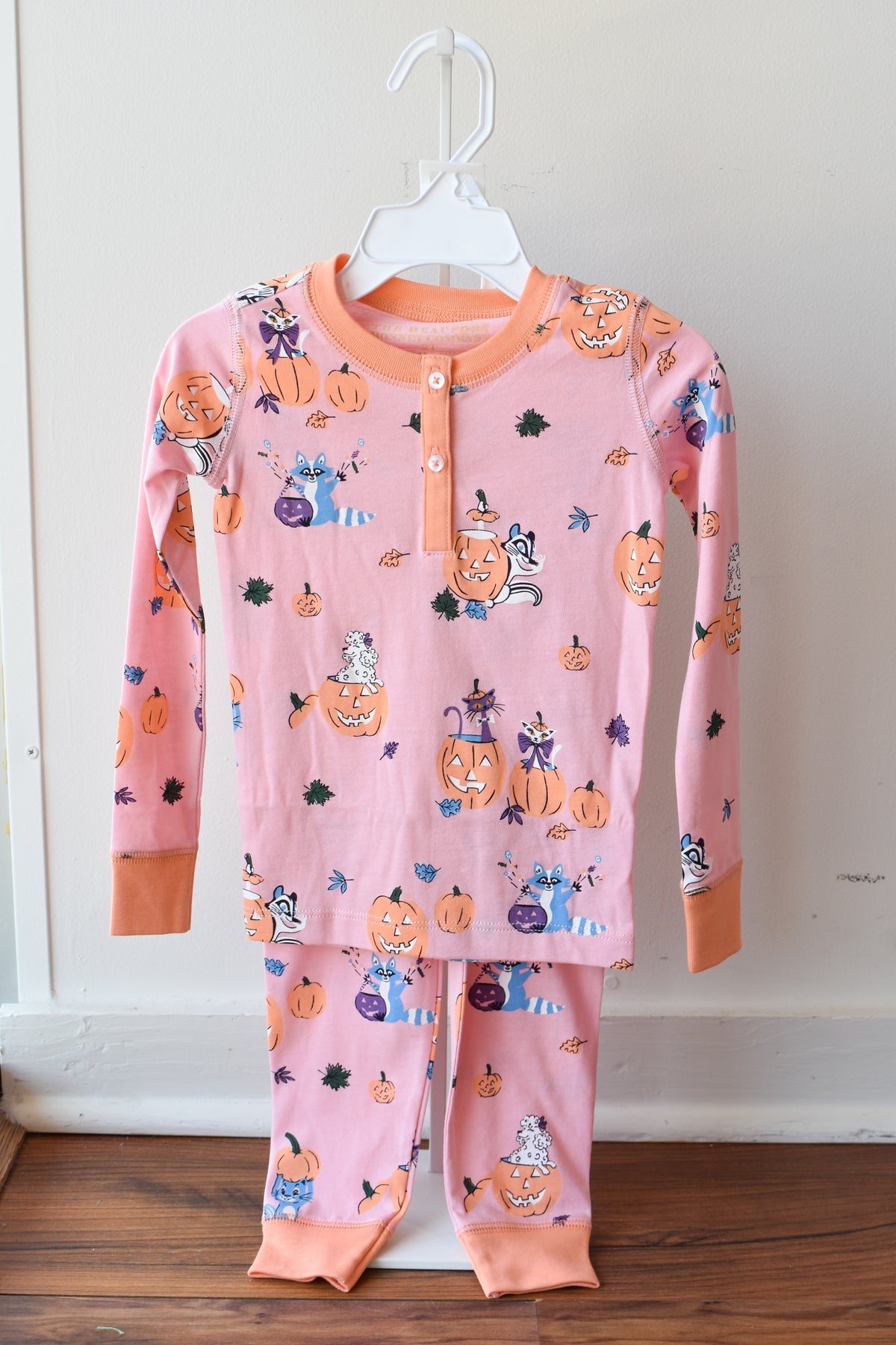 Payton Pajama Set-Pink Candy and Critters