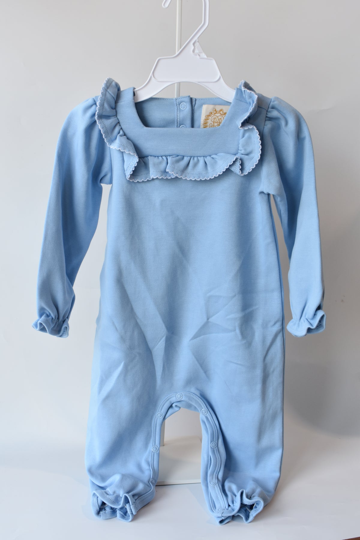 Darla Day Romper-Sarasota Sky