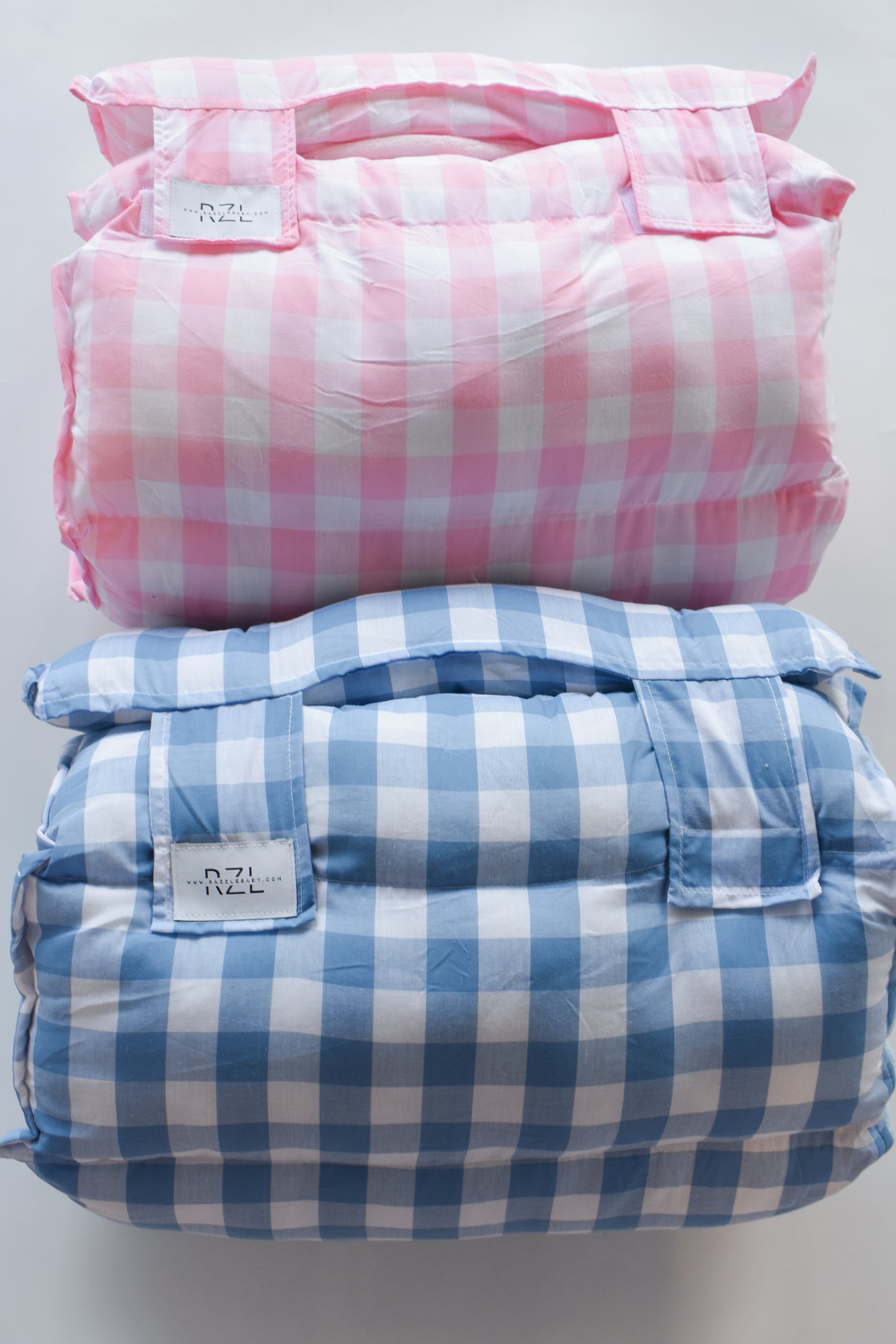 Razzle Baby Nap Mat-Blue Gingham
