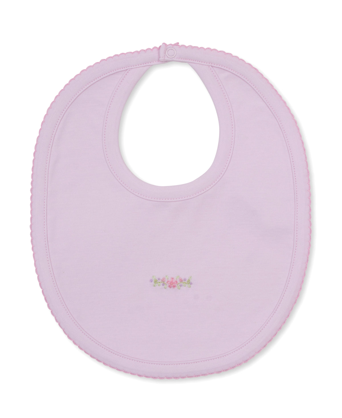 Fall Florals Embroidered Baby Bib