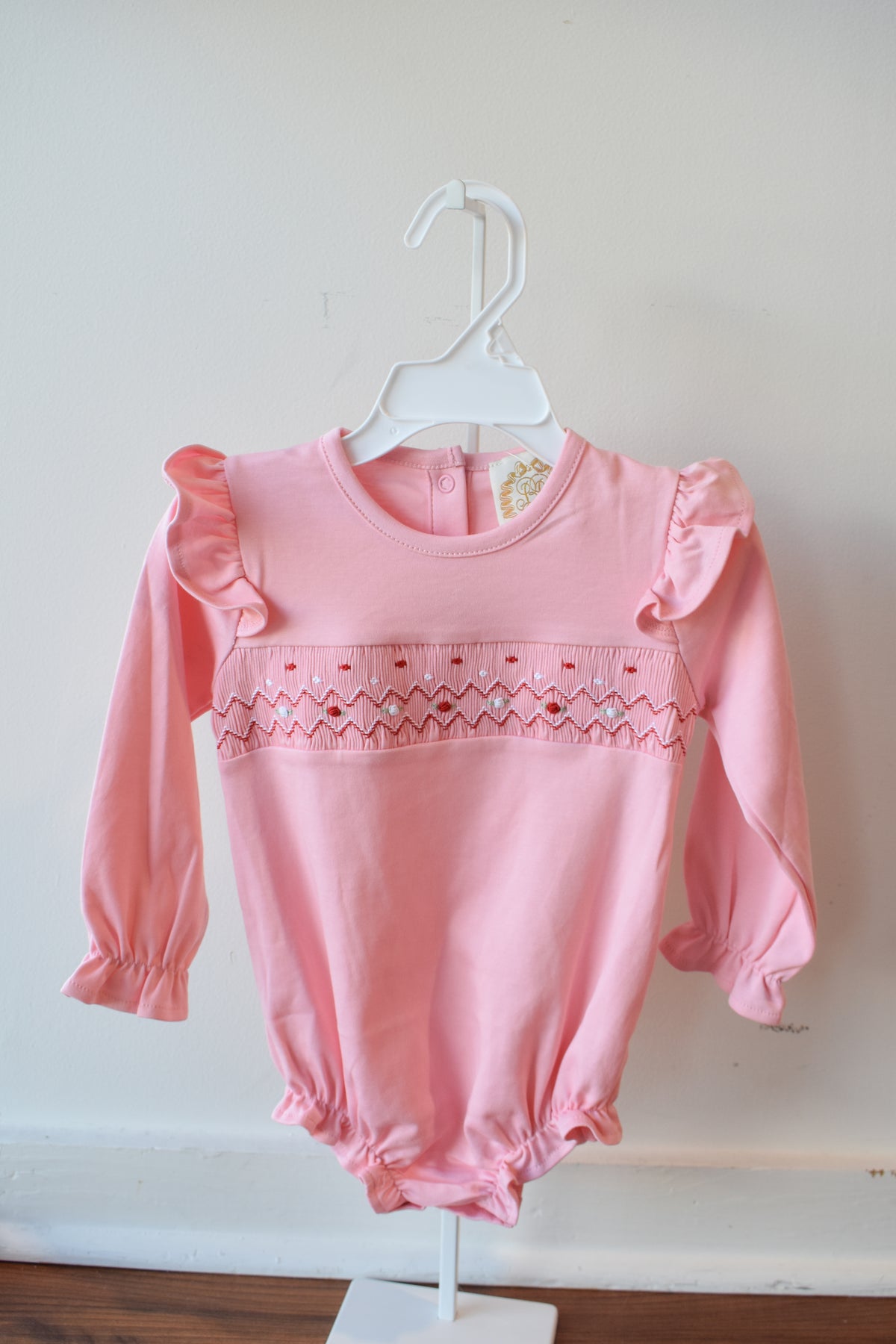 Long Sleeve Biltmore Bubble-Sandpearl Pink