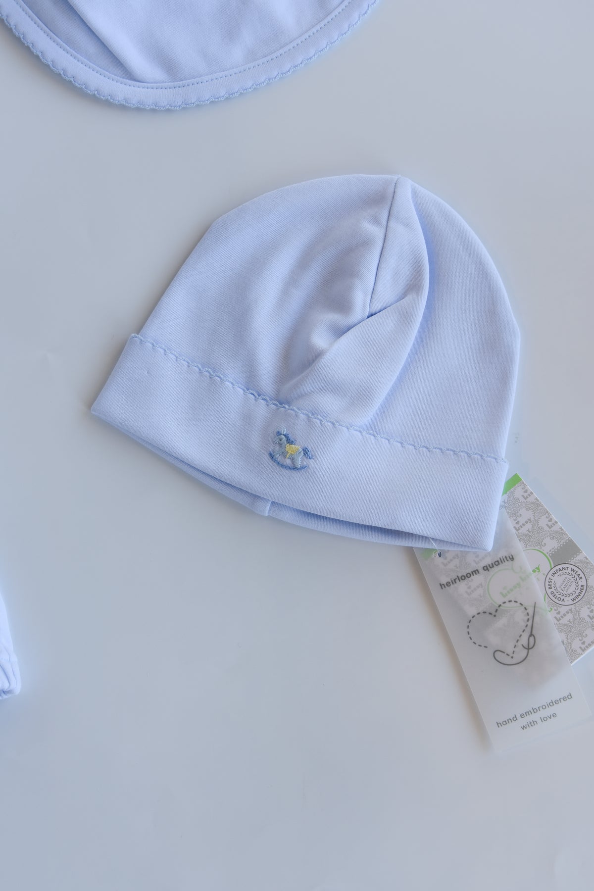 Blue Rockers Embroidered Baby Hat