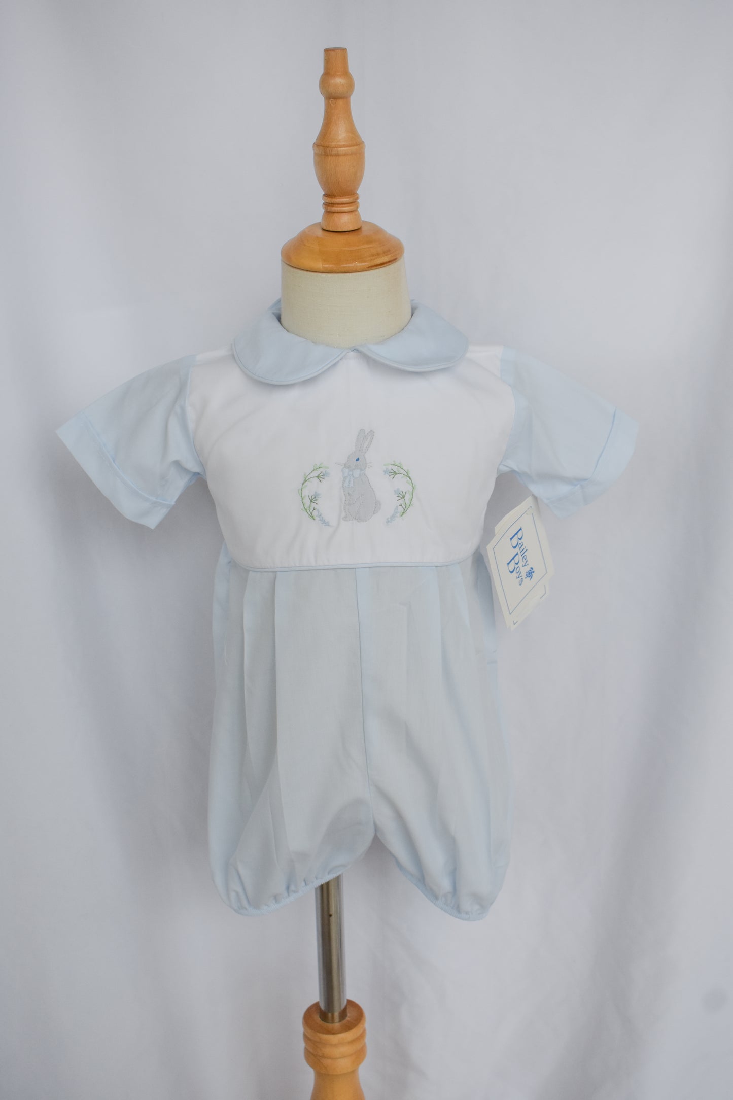 Oliver Rabbit Blue Dressy Boy Bubble