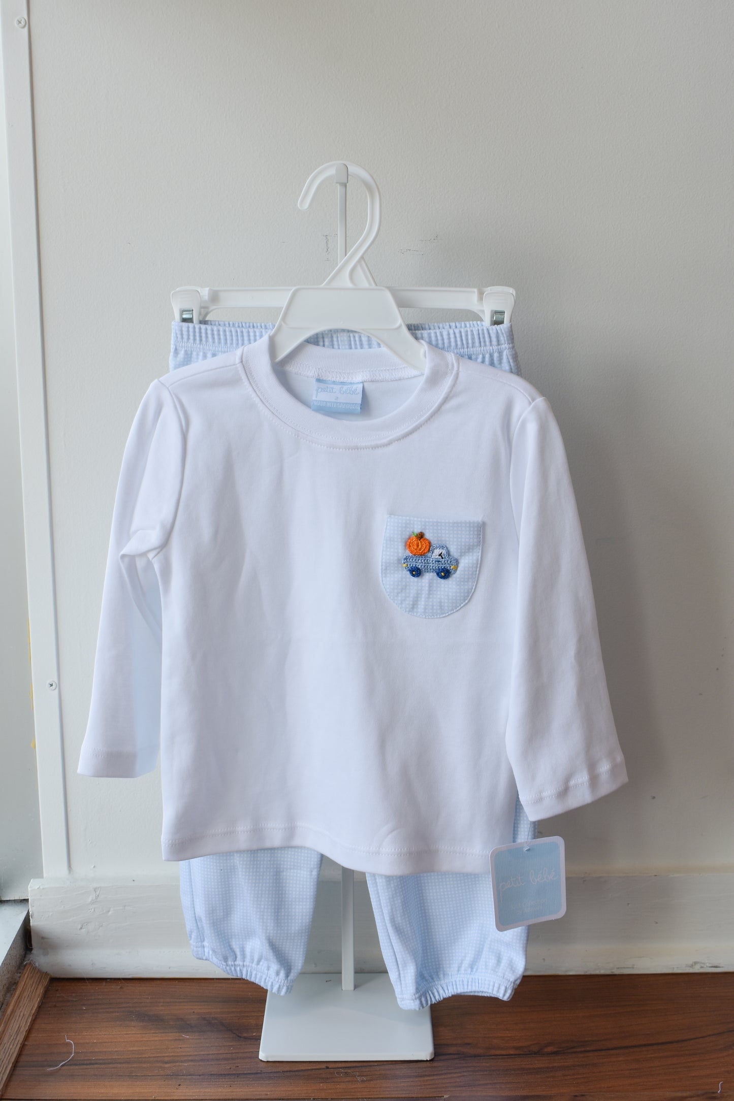 Parker's Pumpkin Pickup Knit Pant Set