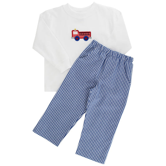Little Engine L/S Pant Set