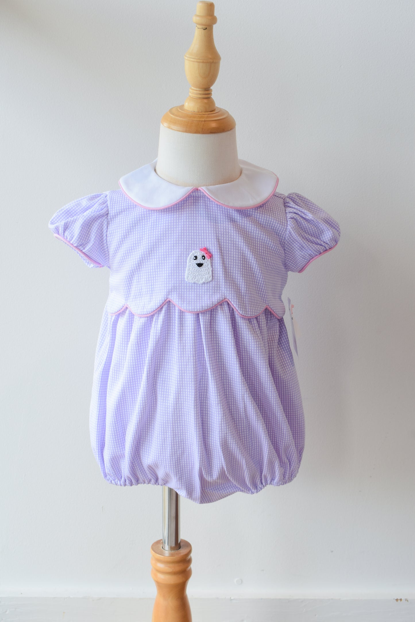 Girly Ghost Lavender Knit Bubble
