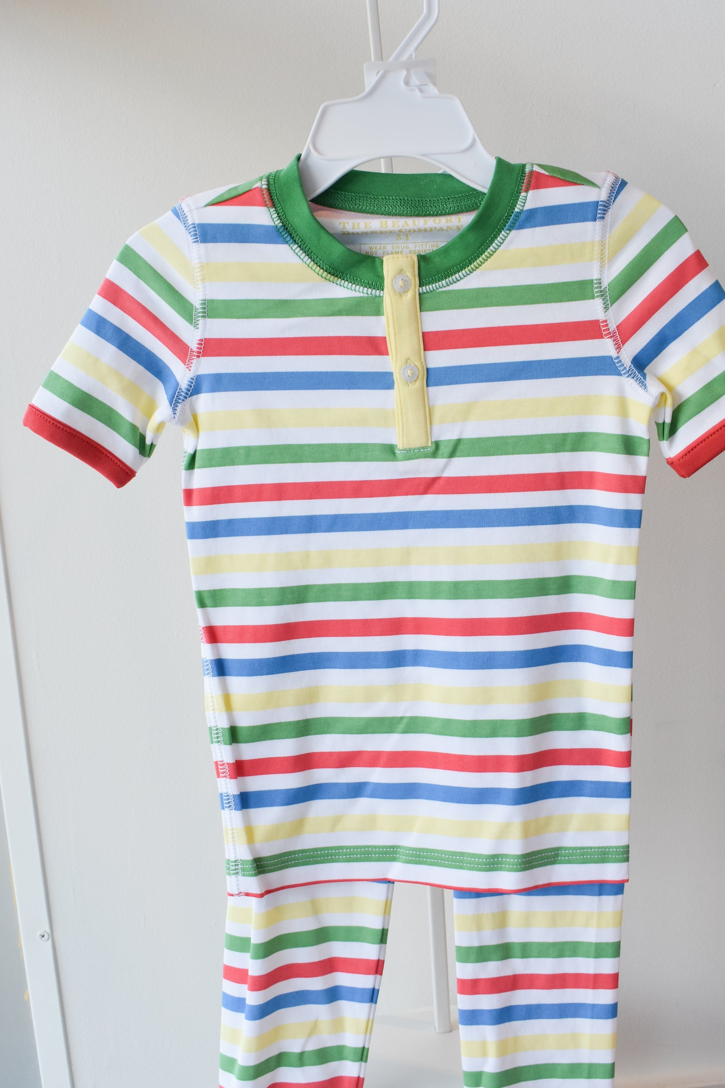 Suttons Short Sleeve Set-Portland Sealife Stripe