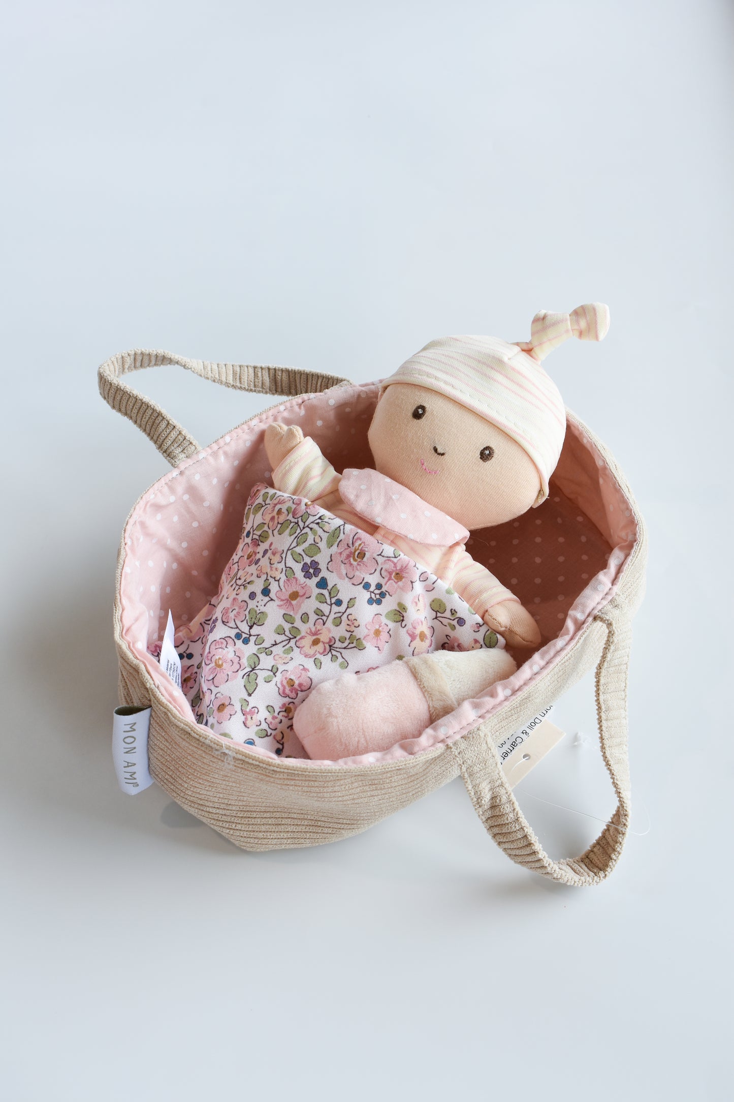 Newborn Doll & Carrier Set-Mon Ami