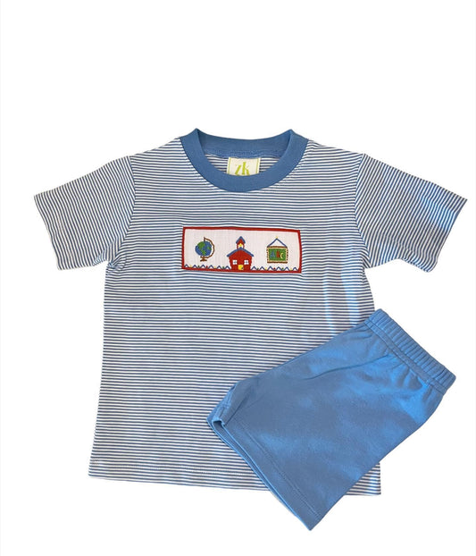 Zuccini Kids-Smocked School House Set