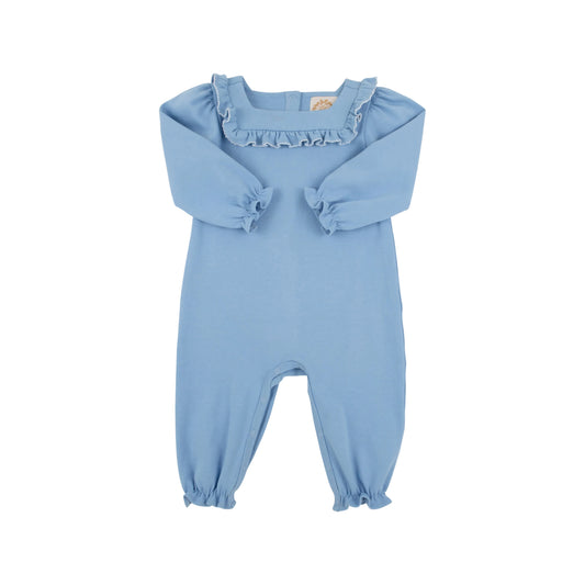 Darla Day Romper-Sarasota Sky