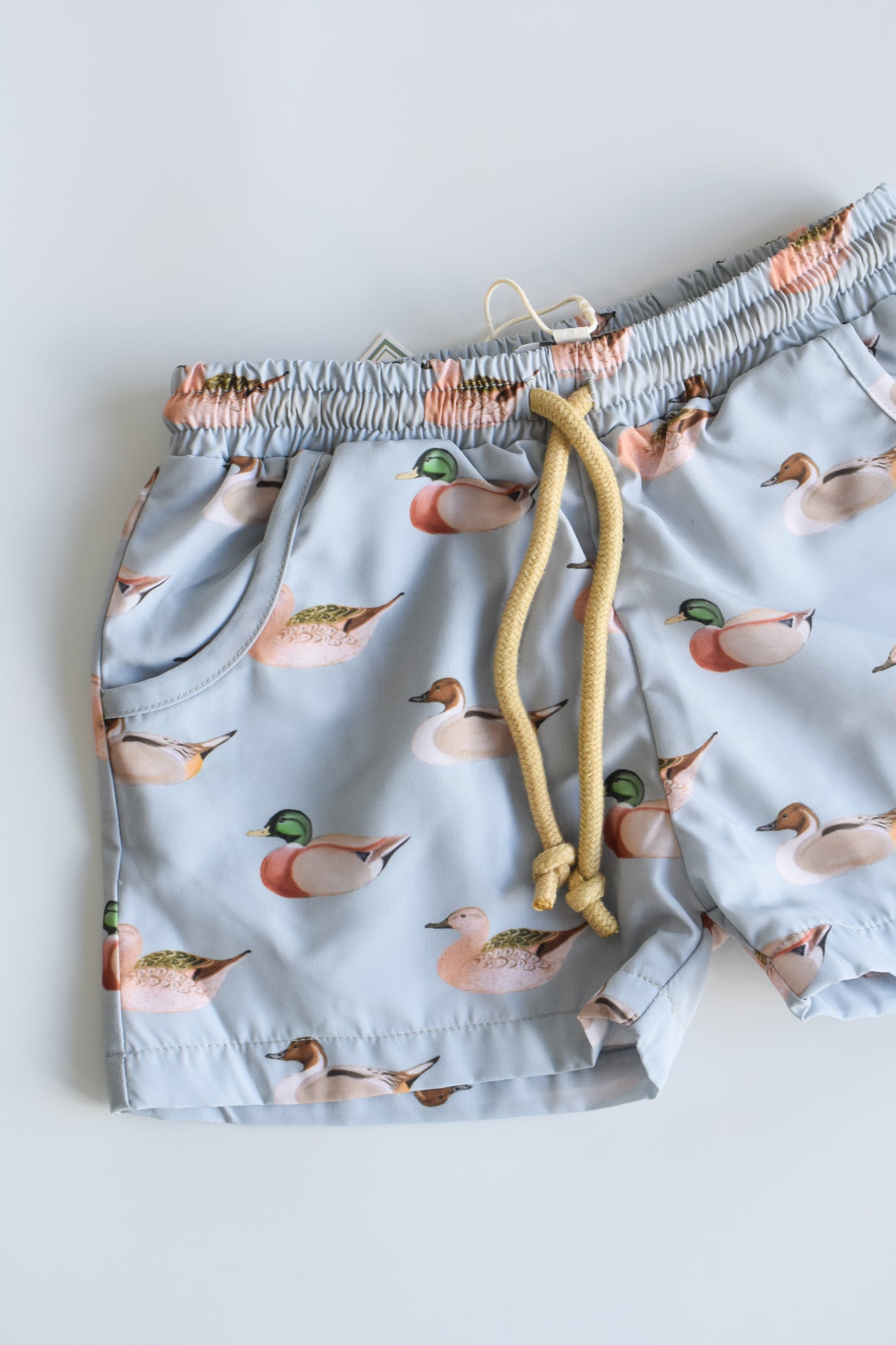 Vintage Duck Swim Trunks