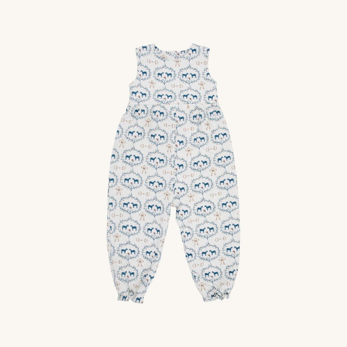 Sleeveless Quilted Rebecca Romper-Horse Bits and Bows