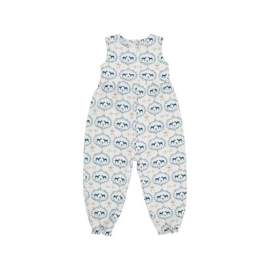Sleeveless Quilted Rebecca Romper-Horse Bits and Bows