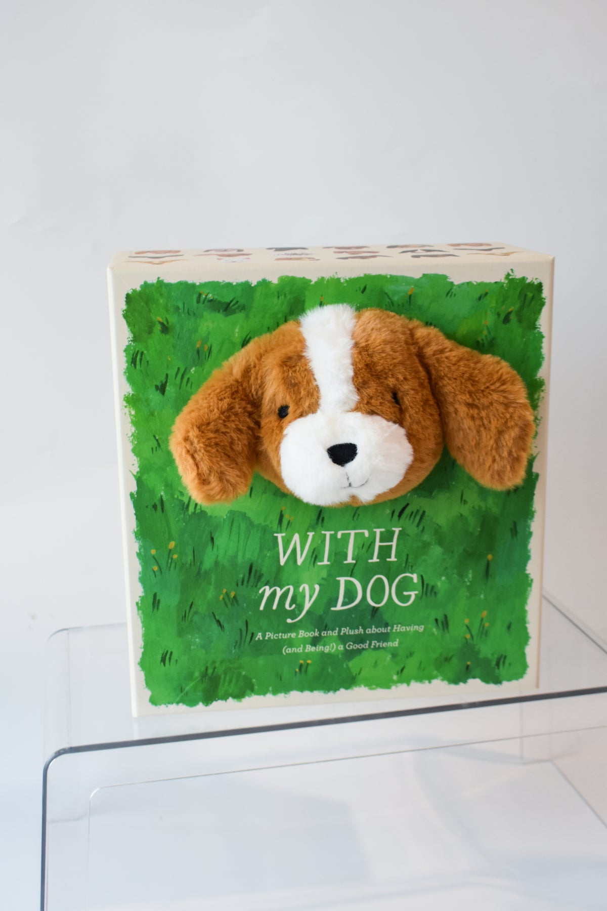 "With My Dog" Book & Plush Gift Set