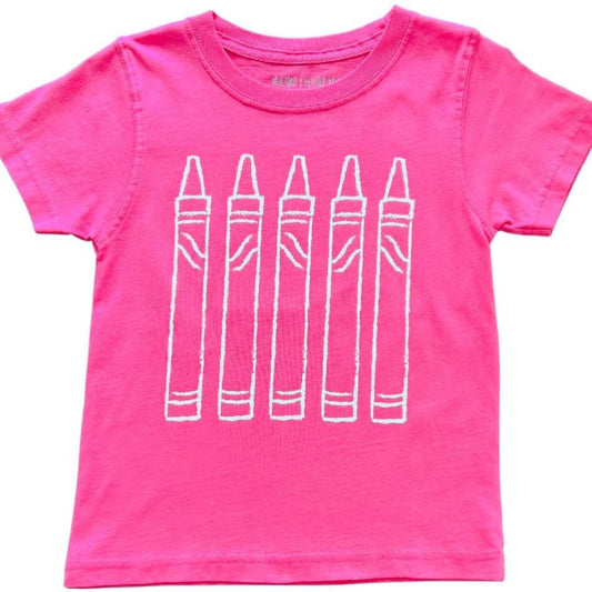 M&K-Pink Crayon Shirt