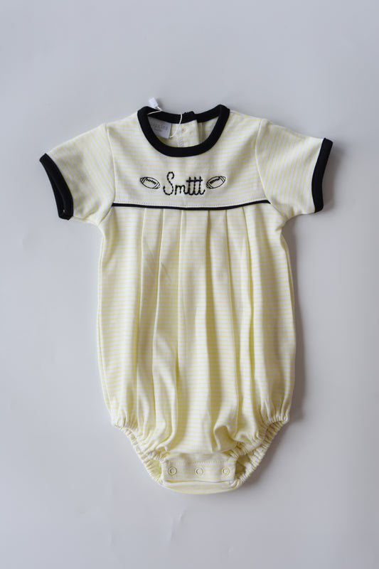 Smttt Football Embroidered Boy Bubble