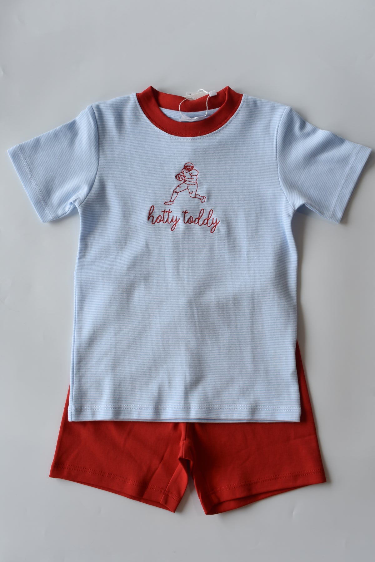 Hotty Toddy Football Player Short Set