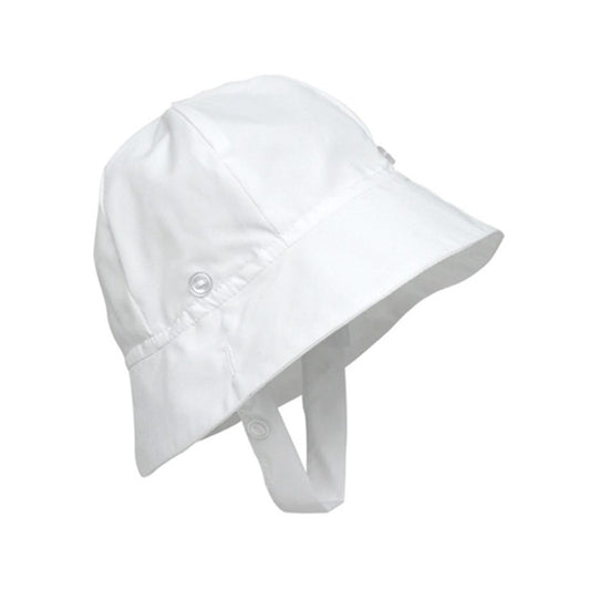 Beaufort Bucket Hat-Worth Ave White Broadcloth
