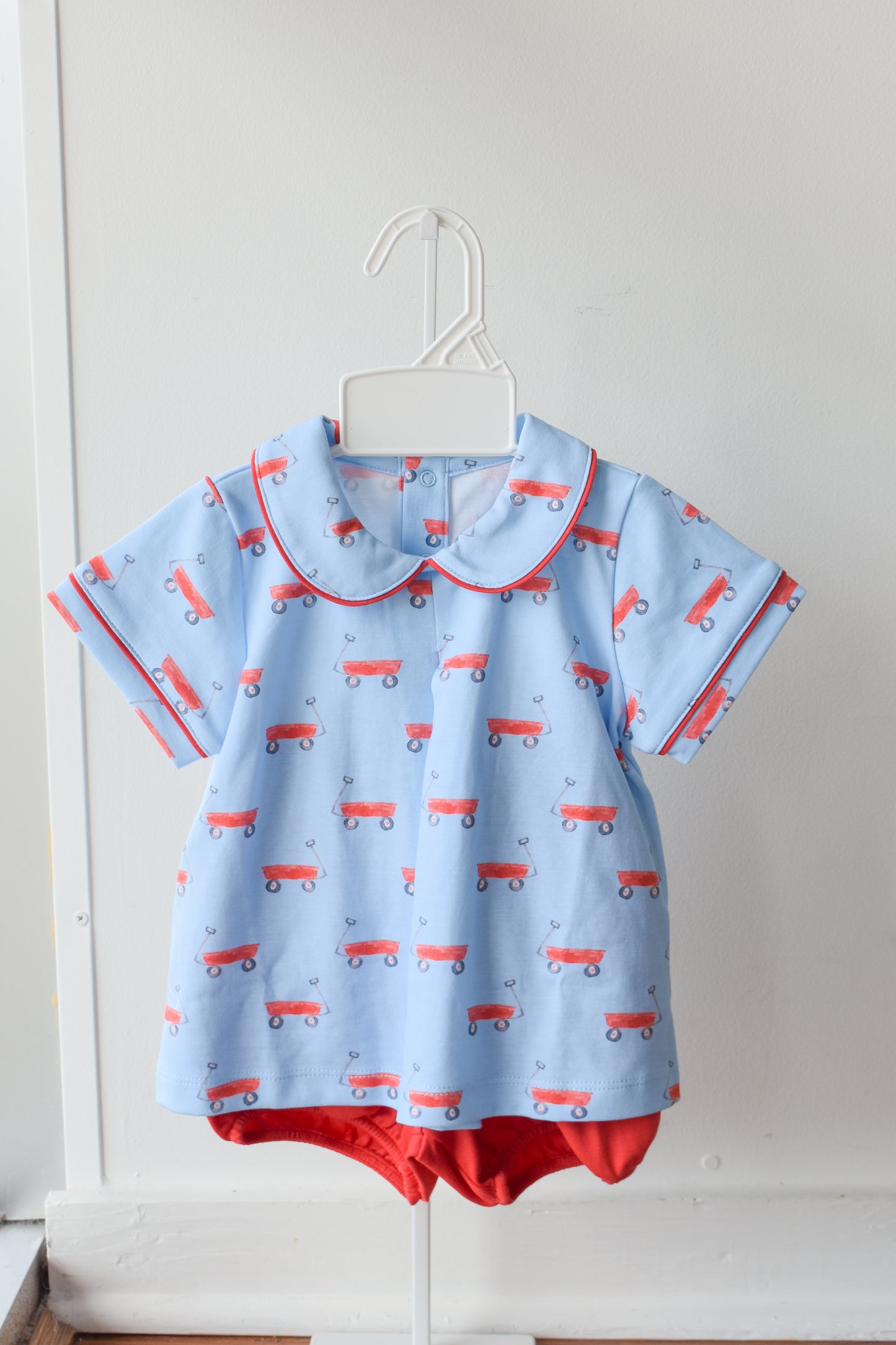 Lil Red Wagon Rory Diaper Set