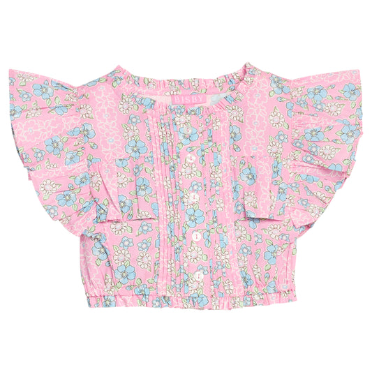 Annie Top-Spring Marguerite Floral