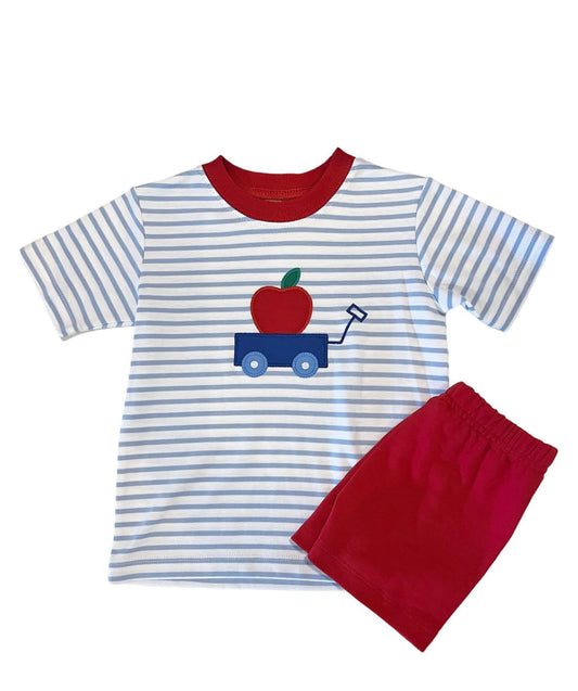 Zuccini Kids-Apple Short Set