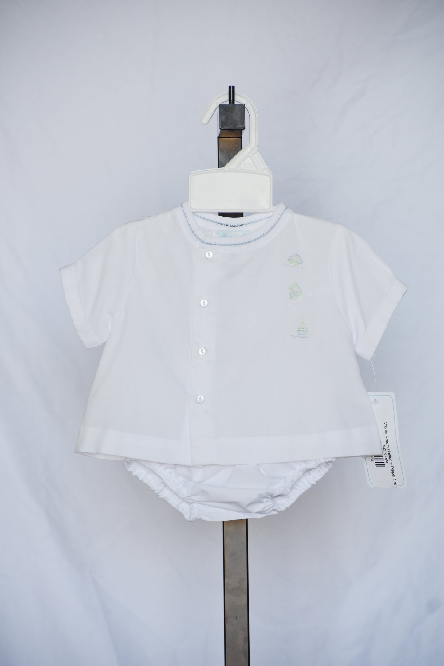 Vroom Vroom Heirloom Diaper Set