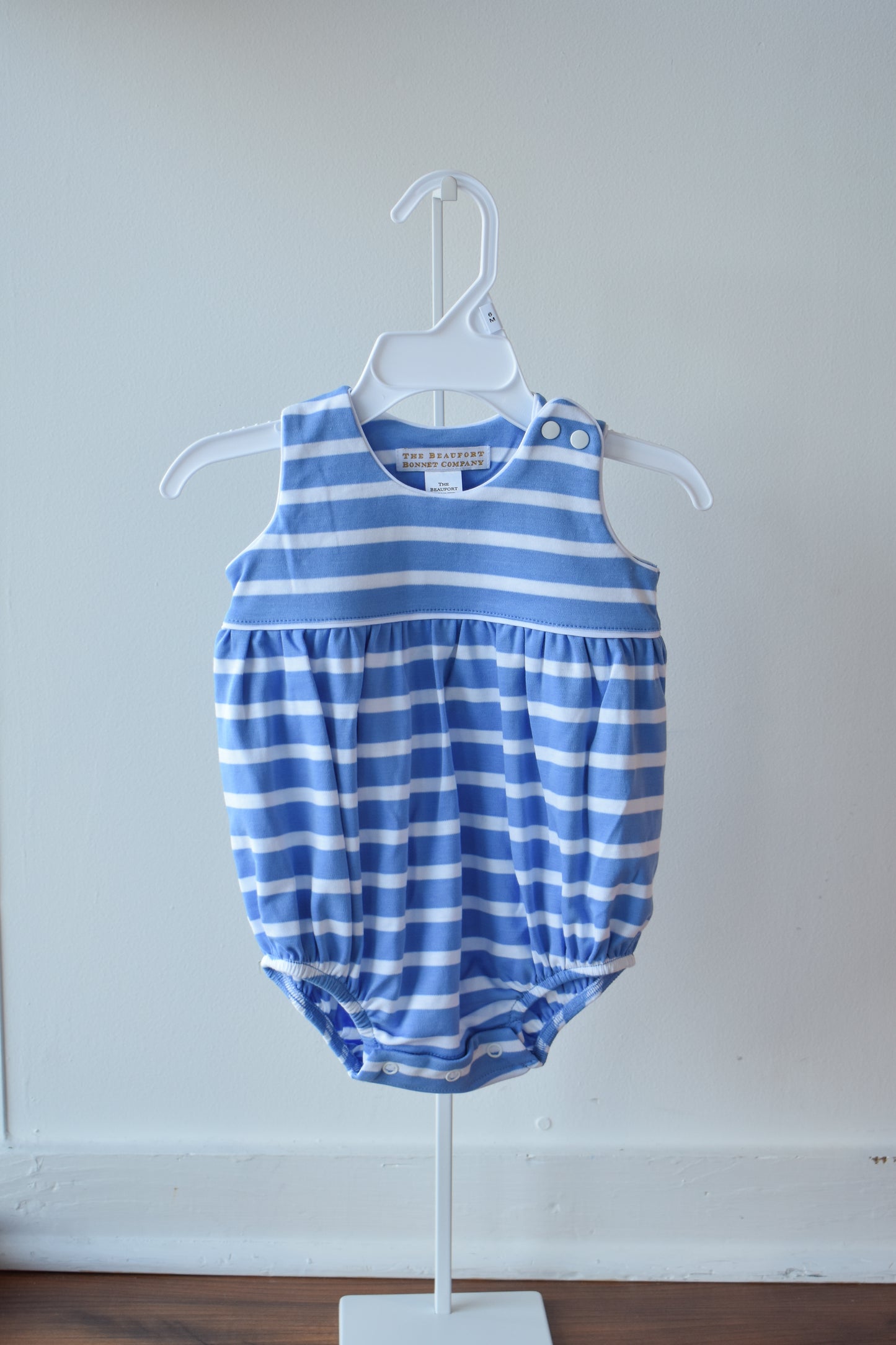 Barlett Bubble Pima-Barbados Blue Stripe