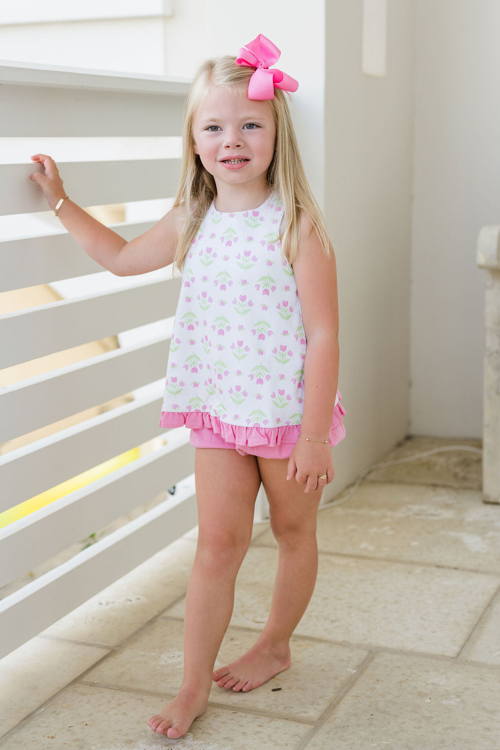 Poppy Tulip Printed Bloomer Set