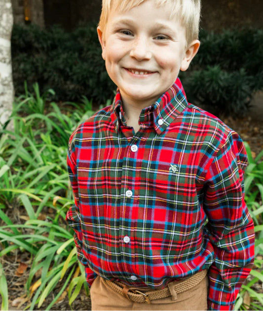 Button Down, Wales Plaid