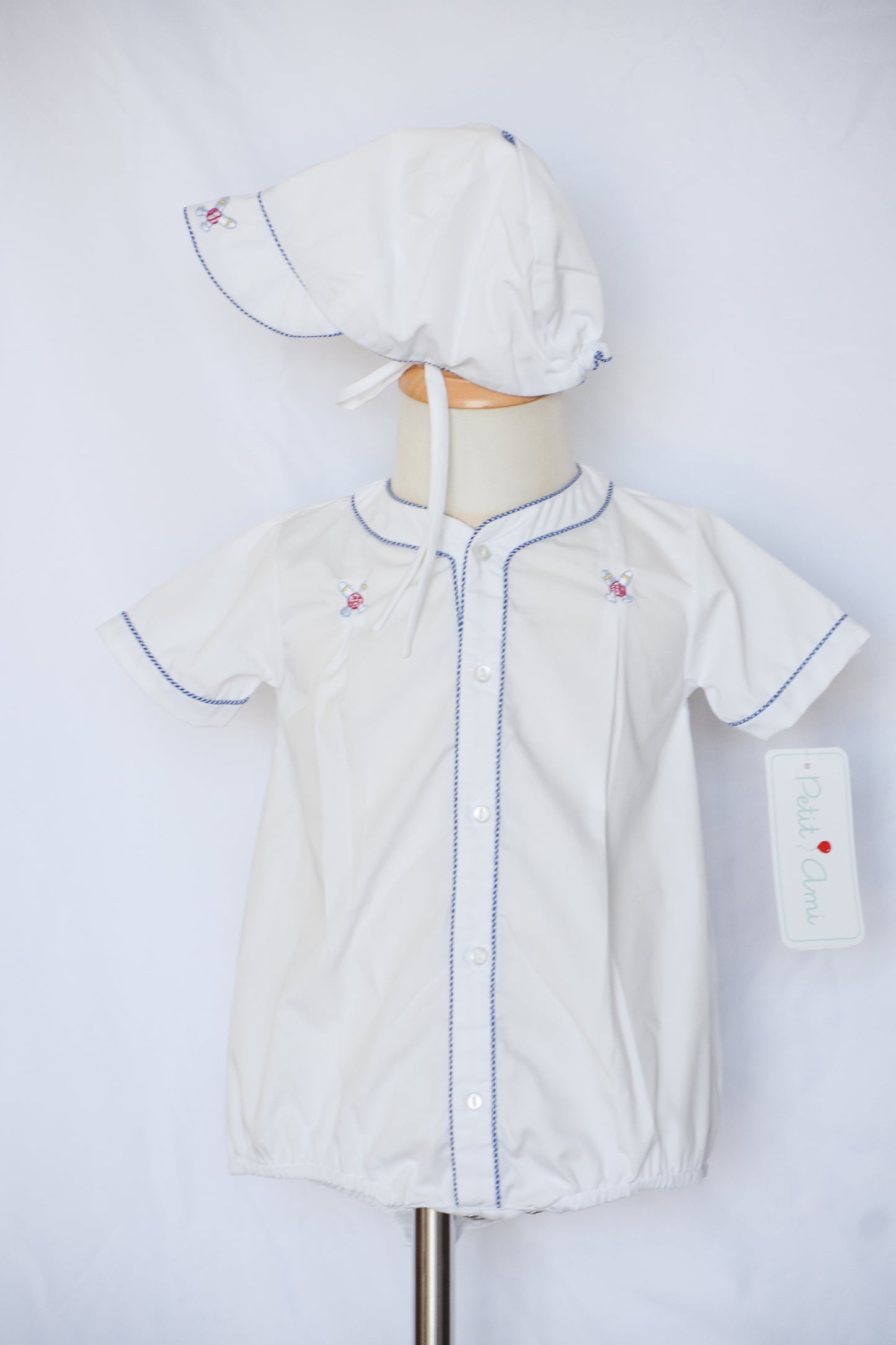 All-Star Baby Heirloom Bubble/Hat Set
