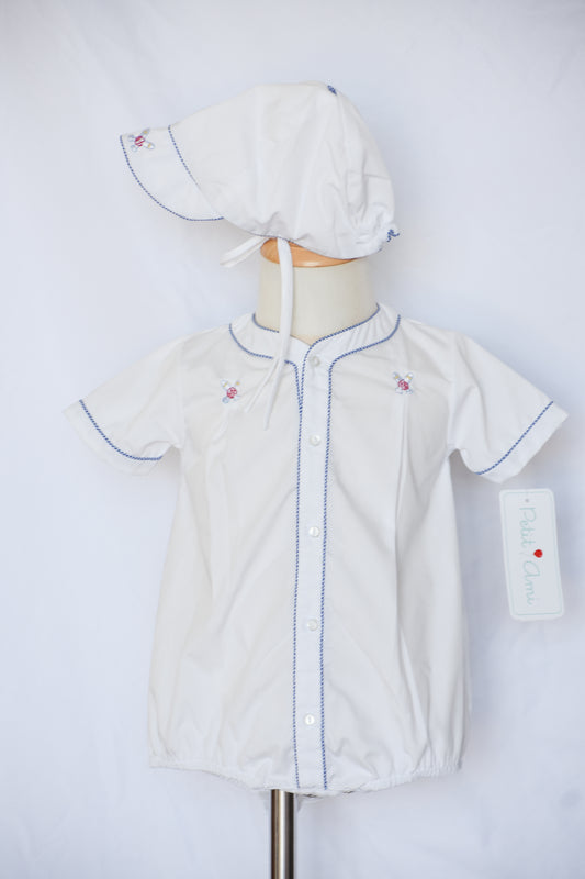 All-Star Baby Heirloom Bubble/Hat Set