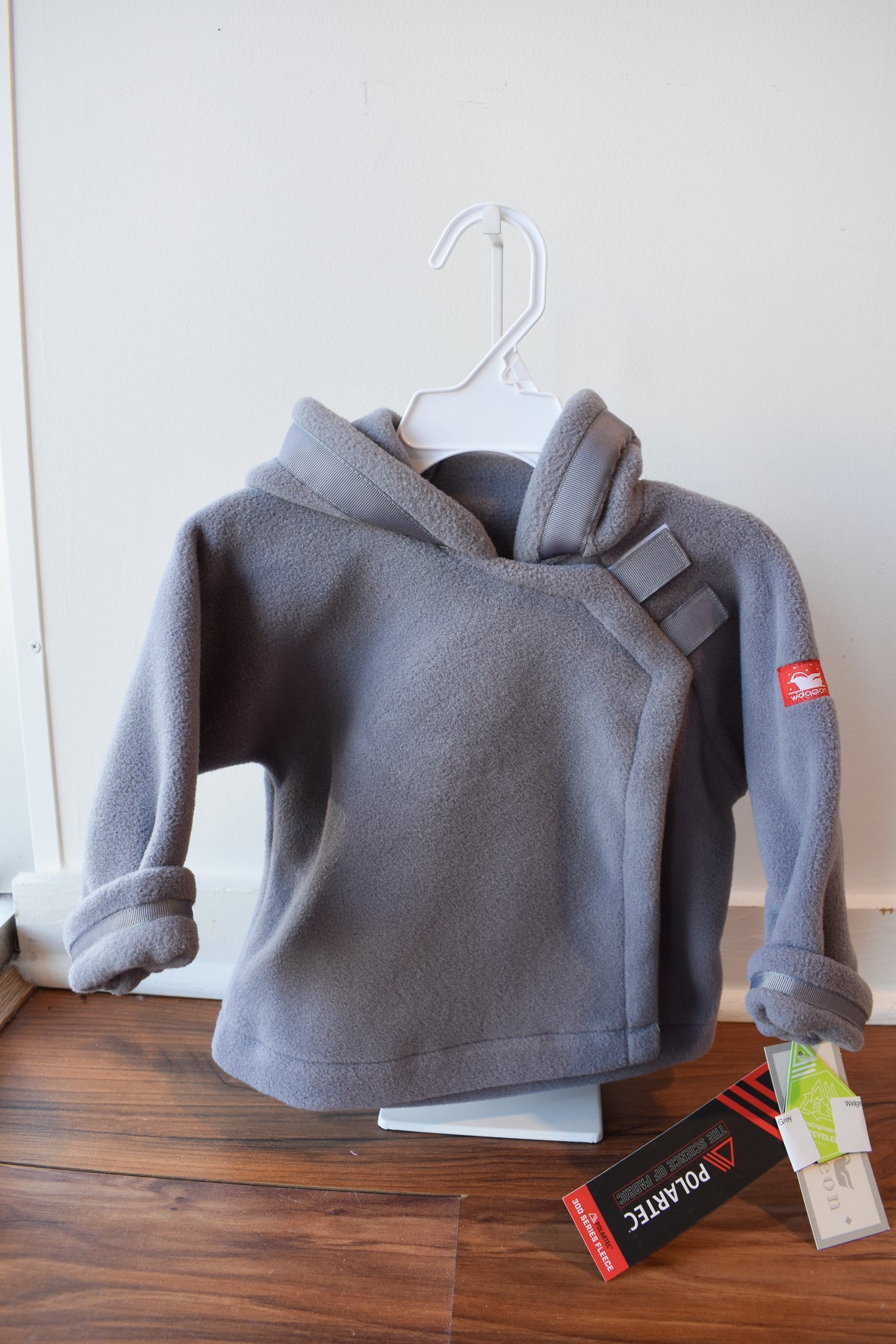 Widgeon Classic Hooded Fleece Jacket-Slate Grey