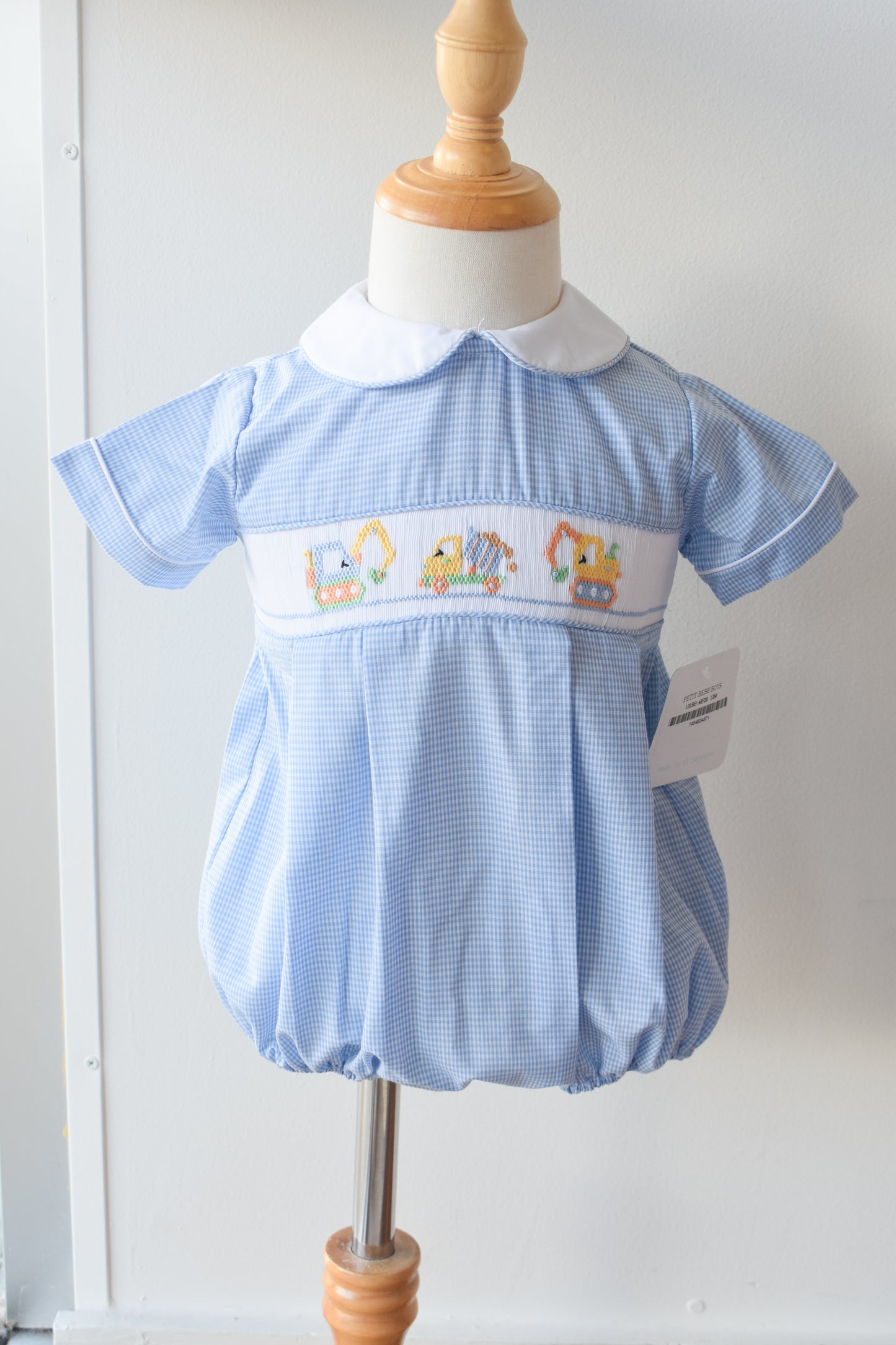 Little Loader Smocked Bubble