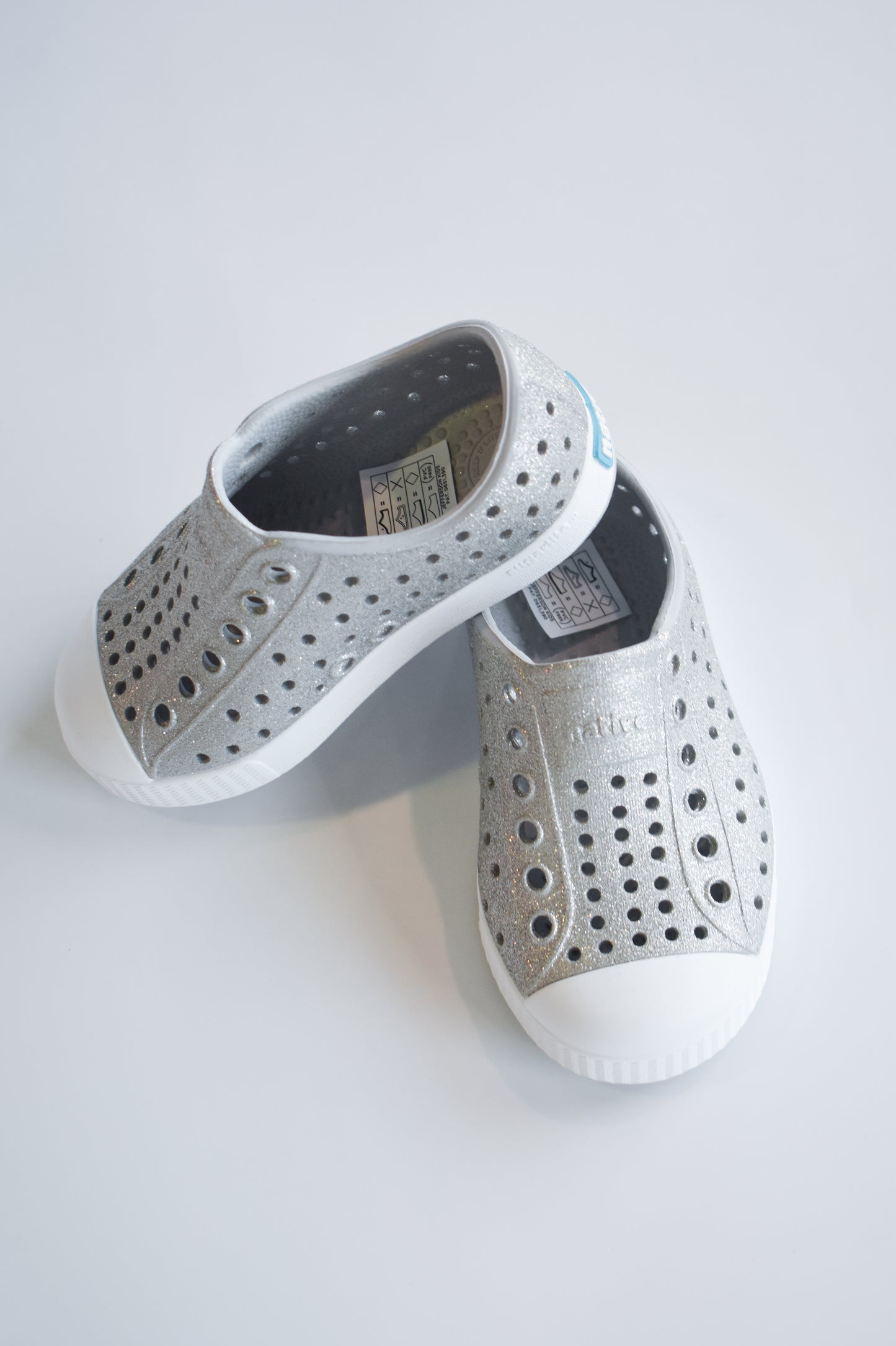 Native Jefferson Bio Bling-Platinum Bling/Shell White