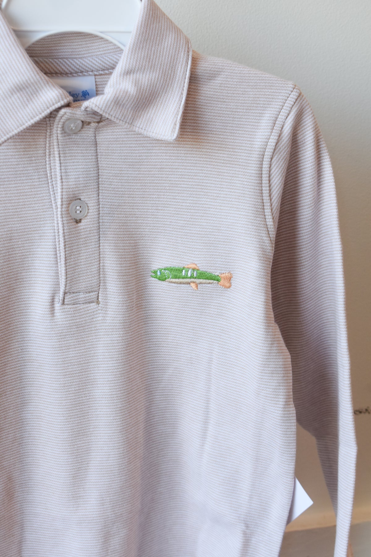 Rainbow Trout Heathered Polo
