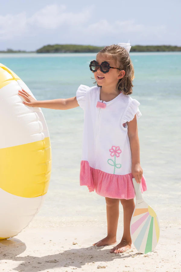 Camille Cover Up-Hamptons Pink Floral